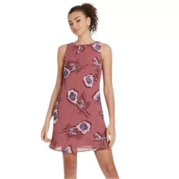 Wild Fable Women's Mini Slip Dress Floral - Picture 1 of 2